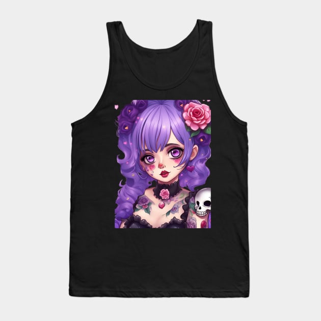 La Catrina Tank Top by Absinthe Society 